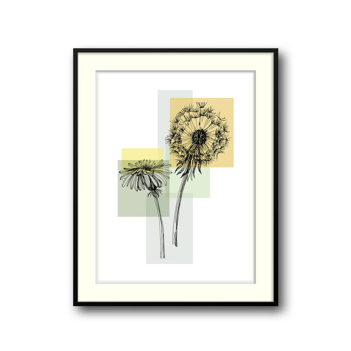 botanic-bloom-d High-quality framed print at Raremango