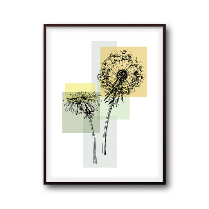 botanic-bloom-d High-quality framed print at Raremango