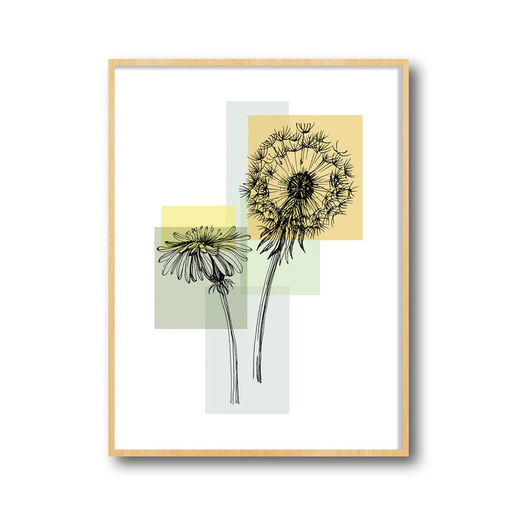 botanic-bloom-d High-quality framed print at Raremango