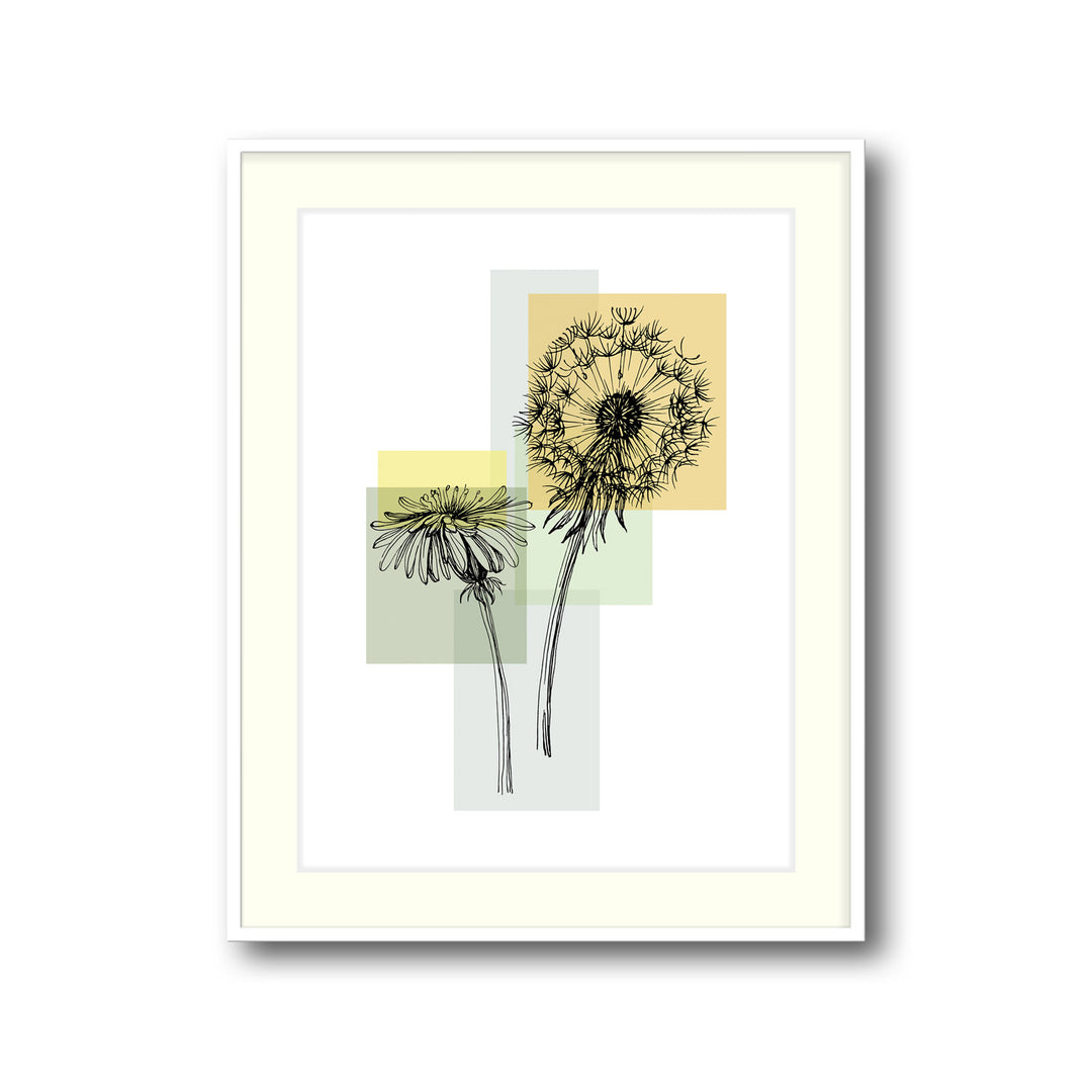 botanic-bloom-d High-quality framed print at Raremango