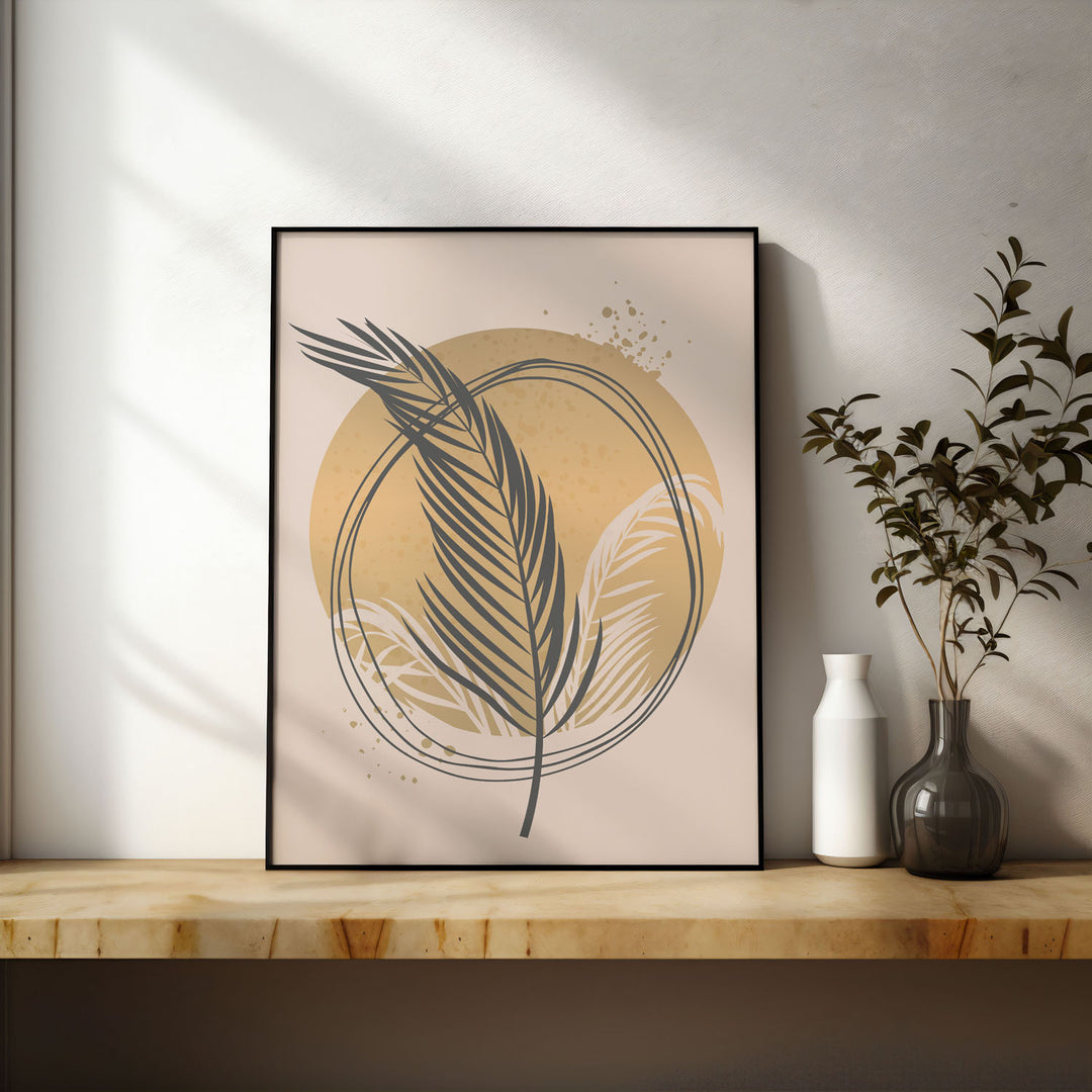 botanic-bloomscape-a High-quality framed print at Raremango