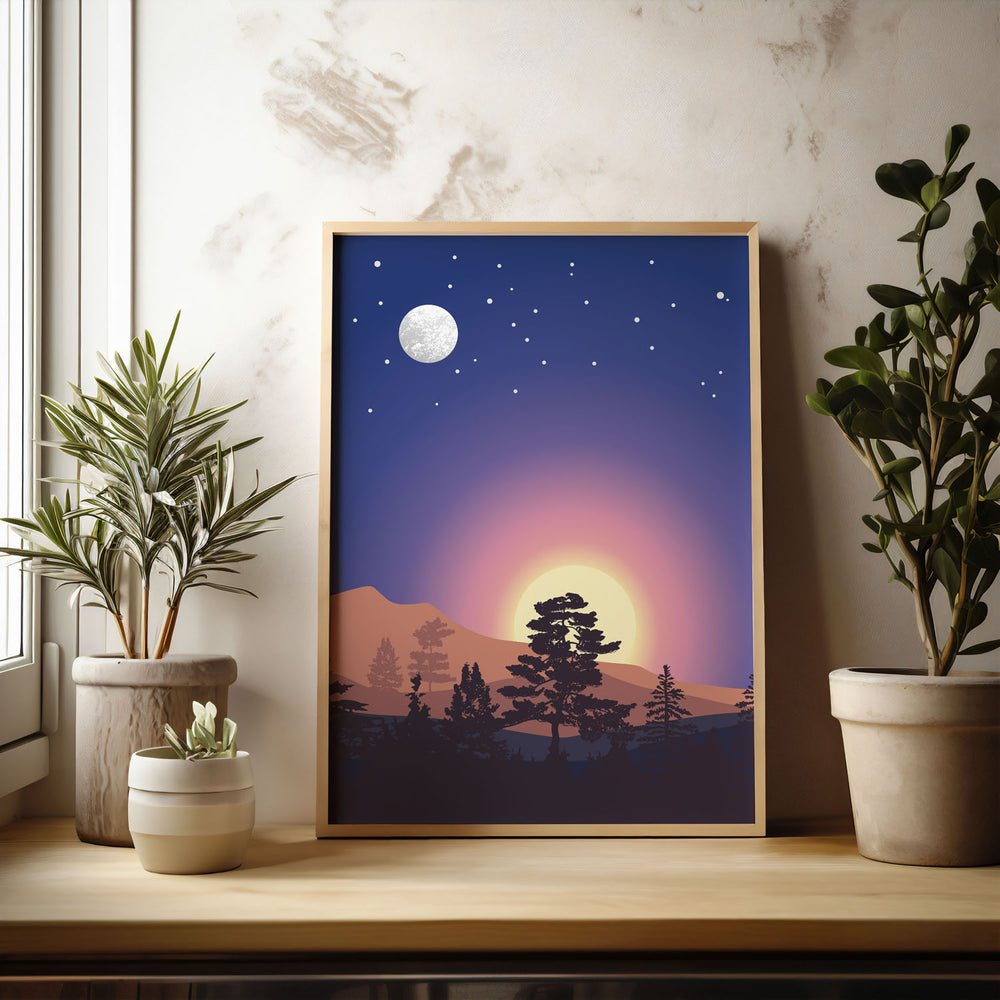 dune-b High-quality framed print at Raremango