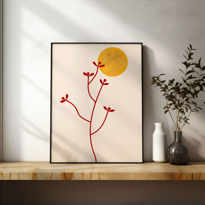 embers-glow-a High-quality framed print at Raremango