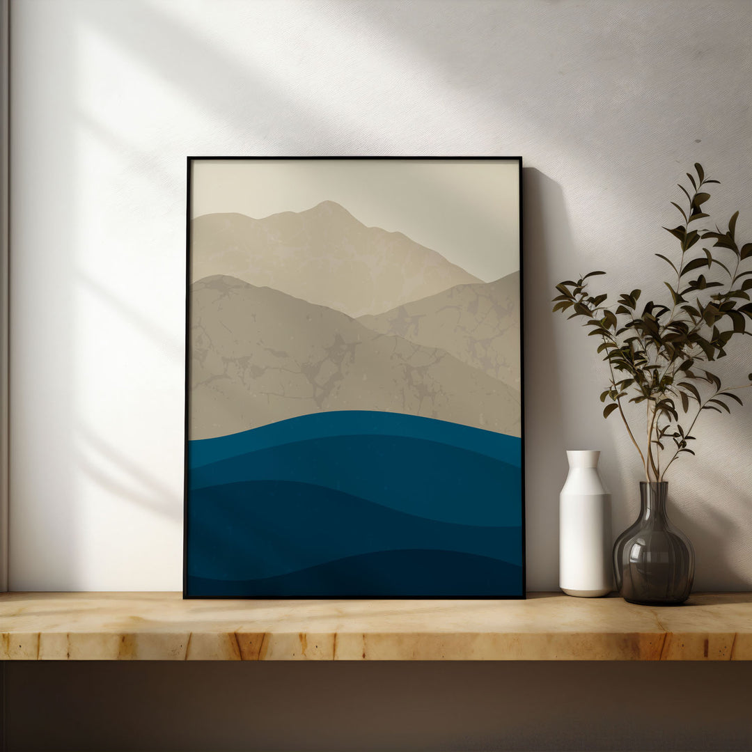 azure-embrace-a High-quality framed print at Raremango