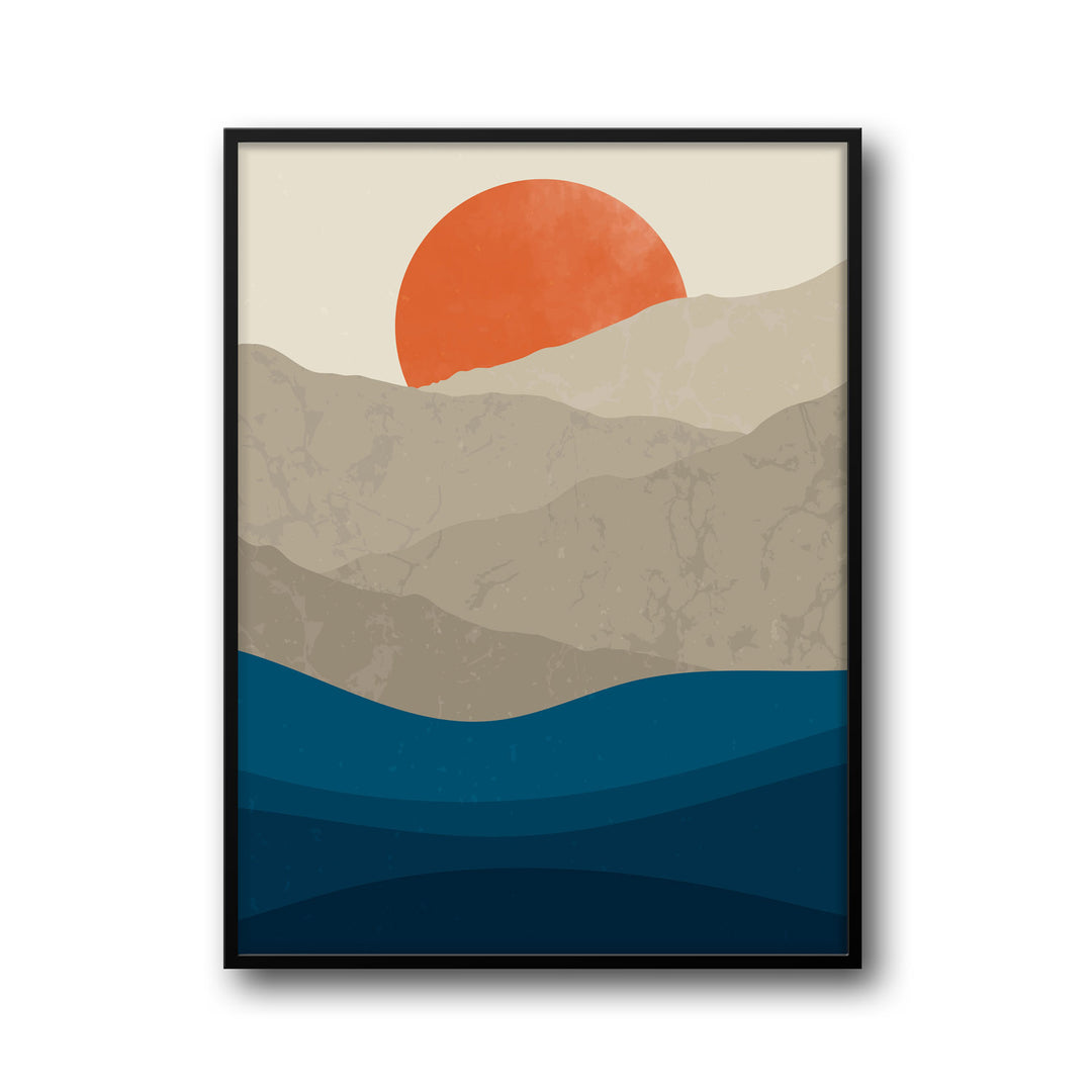 azure-embrace-b High-quality framed print at Raremango