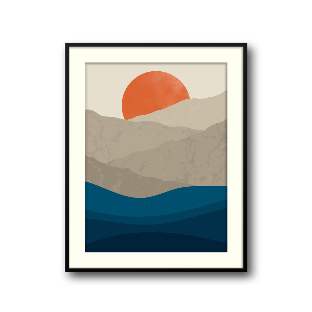 azure-embrace-b High-quality framed print at Raremango