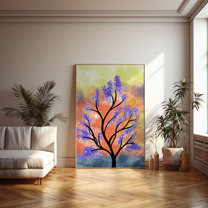 prismatic-bloom-c High-quality framed print at Raremango