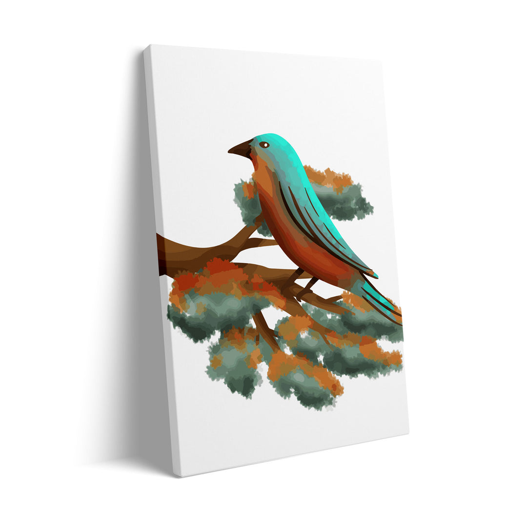 prismatic-feathers-a High-quality framed print at Raremango