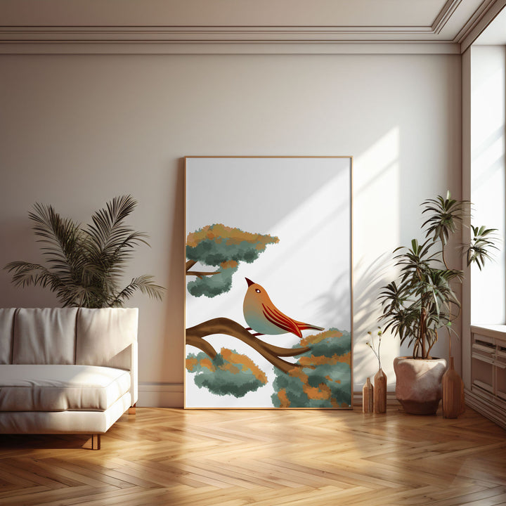 prismatic-feathers-c High-quality framed print at Raremango