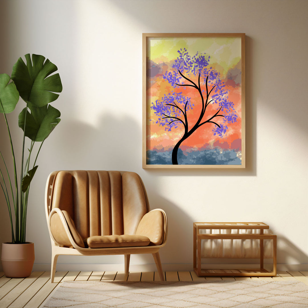 prismatic-bloom-a High-quality framed print at Raremango