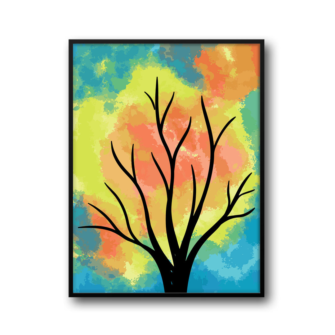 prismatic-bloom-b High-quality framed print at Raremango