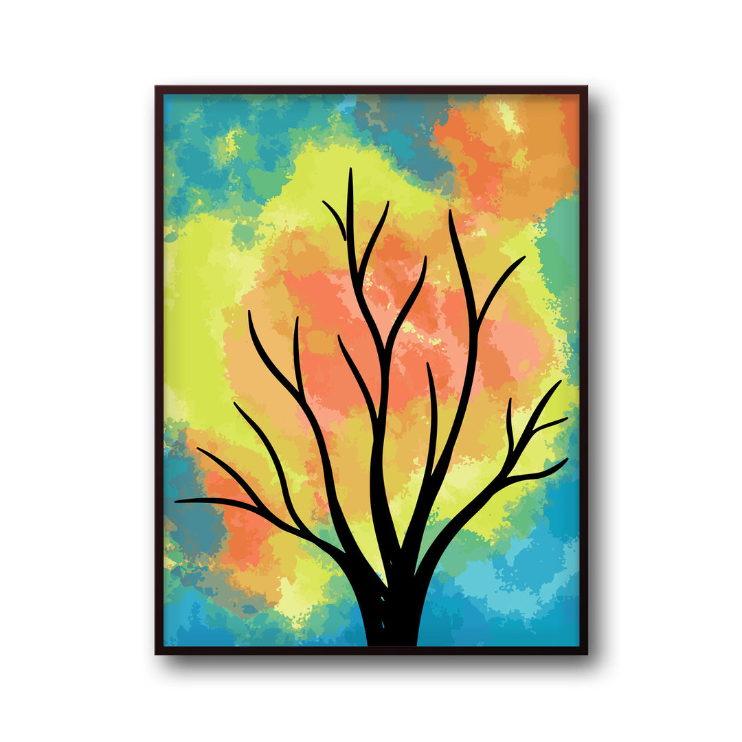 prismatic-bloom-b High-quality framed print at Raremango