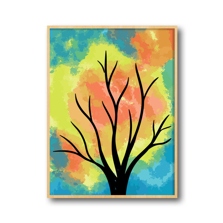 prismatic-bloom-b High-quality framed print at Raremango