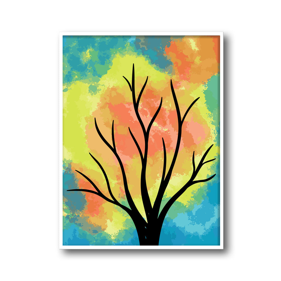 prismatic-bloom-b High-quality framed print at Raremango