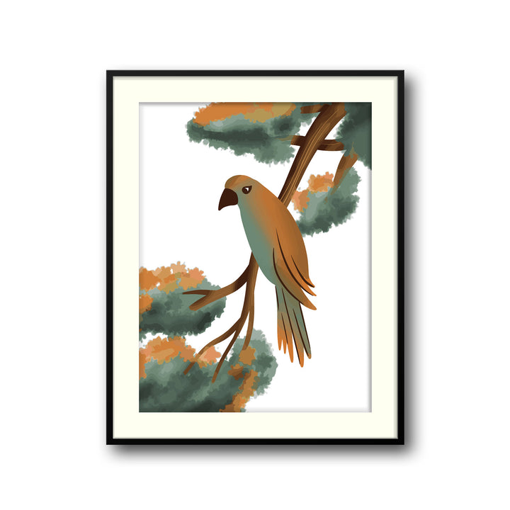 prismatic-feathers-b High-quality framed print at Raremango