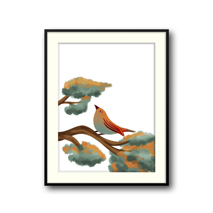 prismatic-feathers-c High-quality framed print at Raremango