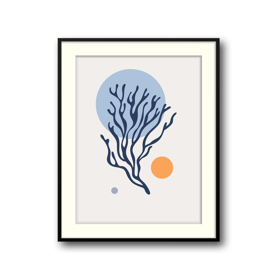 coral-tapestry-a High-quality framed print at Raremango