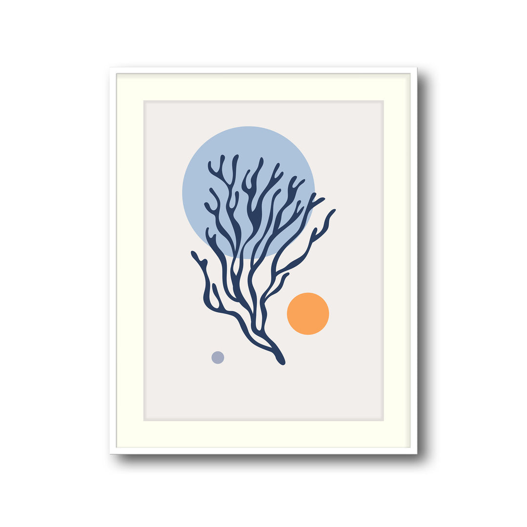 coral-tapestry-a High-quality framed print at Raremango