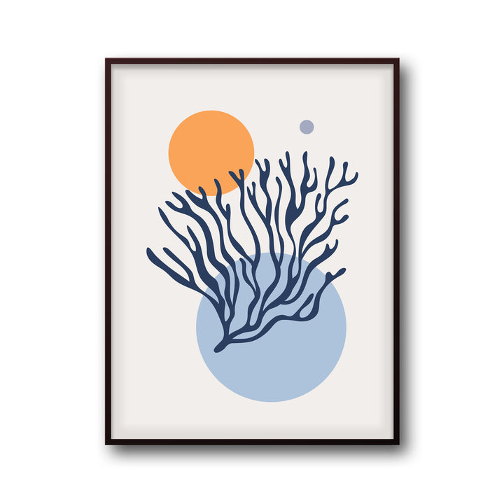 coral-tapestry-c High-quality framed print at Raremango