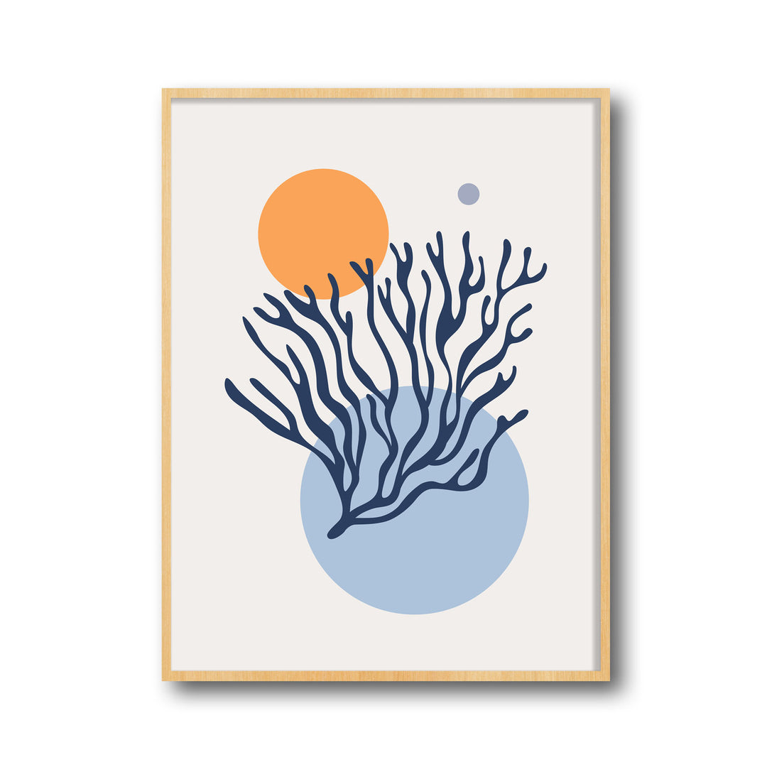 coral-tapestry-c High-quality framed print at Raremango