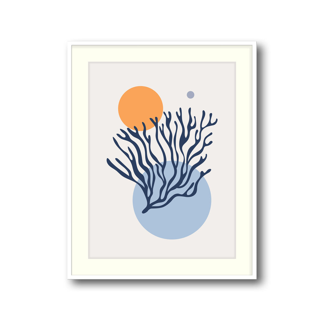 coral-tapestry-c High-quality framed print at Raremango