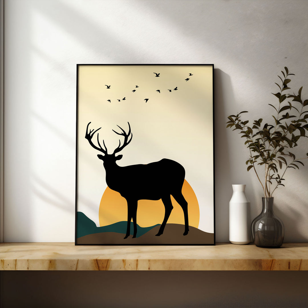 moonlight-meadow-b High-quality framed print at Raremango