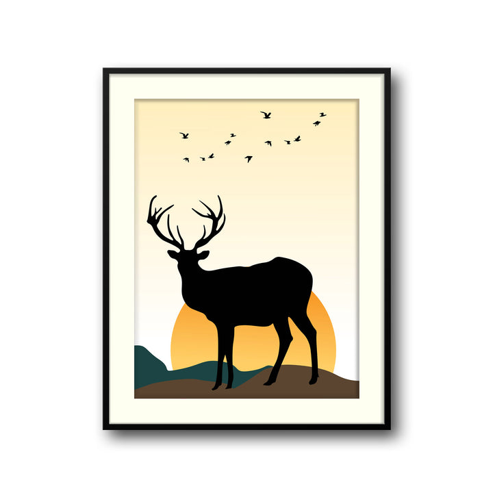 moonlight-meadow-b High-quality framed print at Raremango