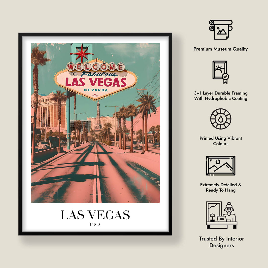 Las Vegas - Cities Paintings