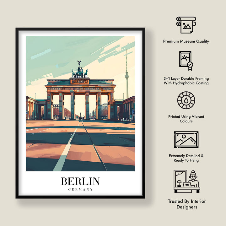 Brandeburg Gate | Berlin - Cities Paintings