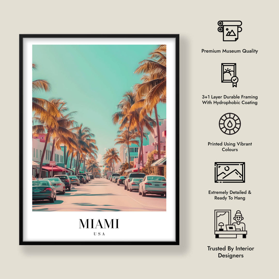 Miami - Cities Paintings