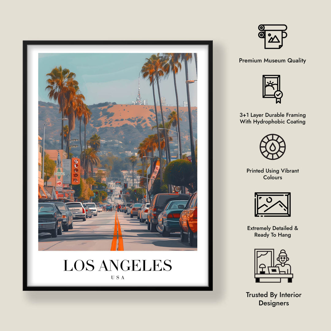 Los Angeles - Cities Paintings