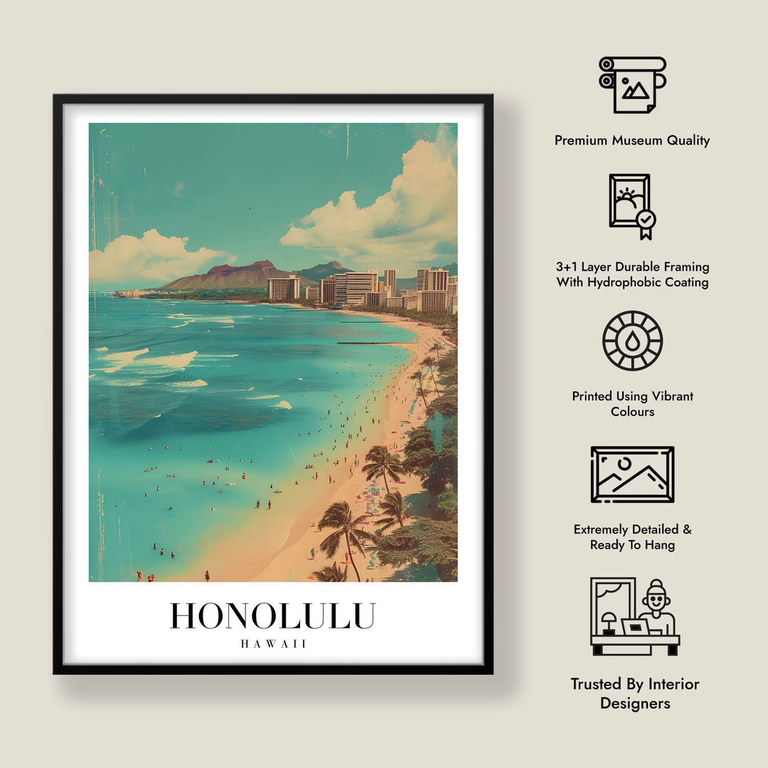 Honolulu - Cities Paintings