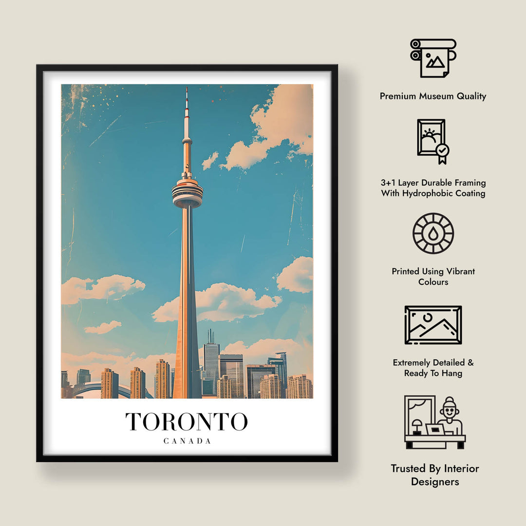 CN Tower | Toronto - Cities Paintings