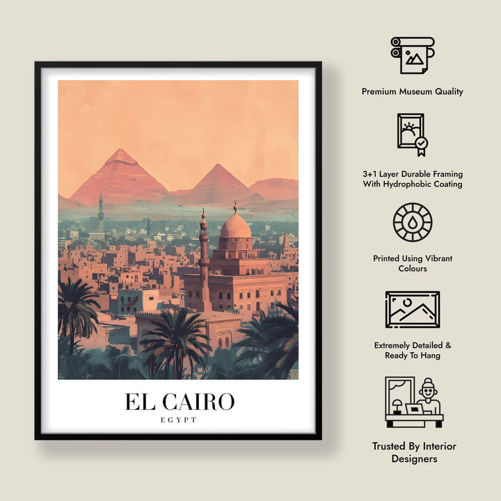 Pyramid of Giza | Egypt - Cities Paintings