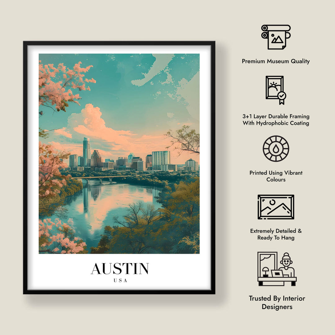 Austin - Cities Paintings