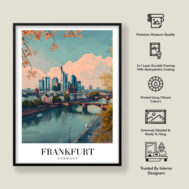 Frankfurt | Germany - Cities Paintings