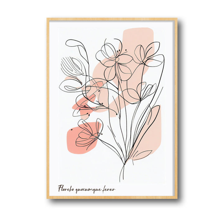 ikebana art print - High-quality canvas print from Raremango