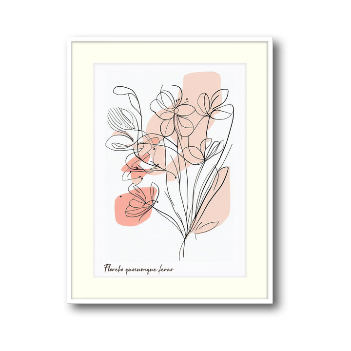 ikebana art print - High-quality canvas print from Raremango