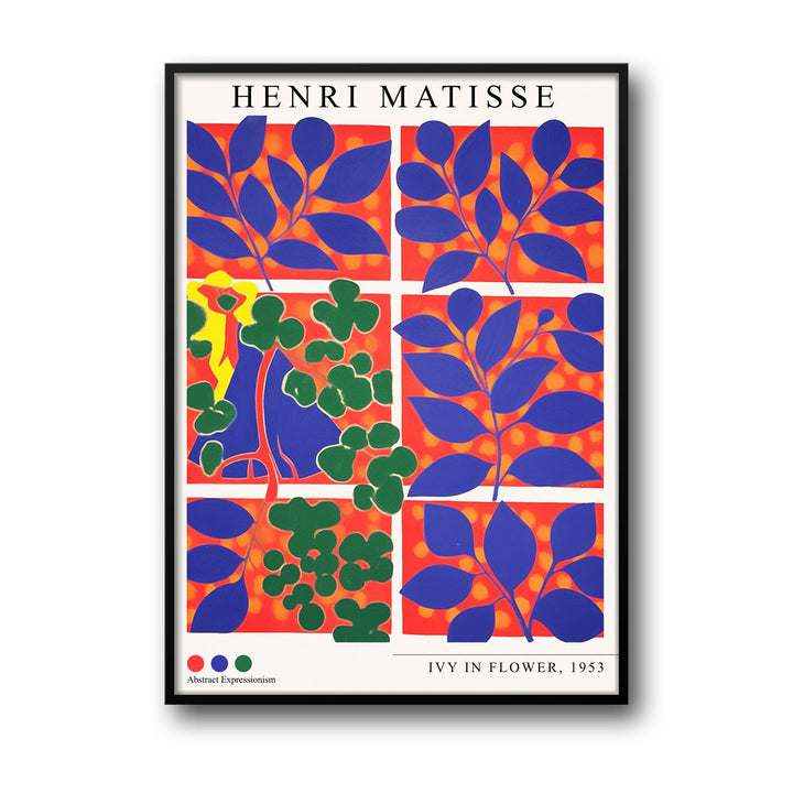 ivy-in-flower-henri-matisse canvas art - Shop art for home decor