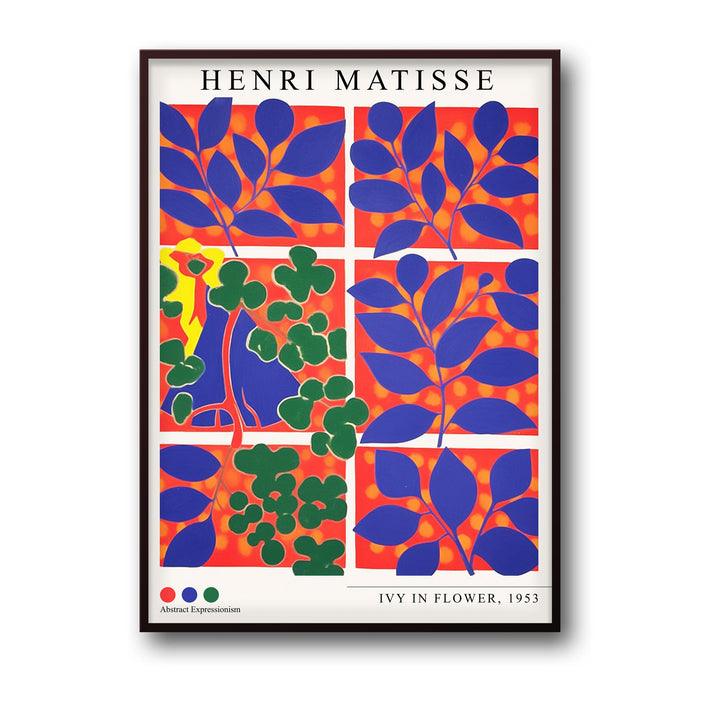 ivy-in-flower-henri-matisse canvas art - Shop art for home decor