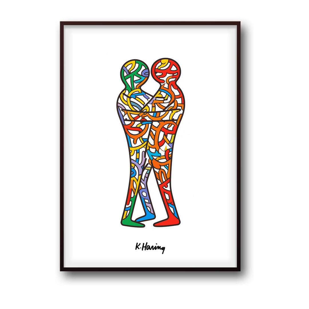 joy-keith-haring canvas art - Shop art for home decor