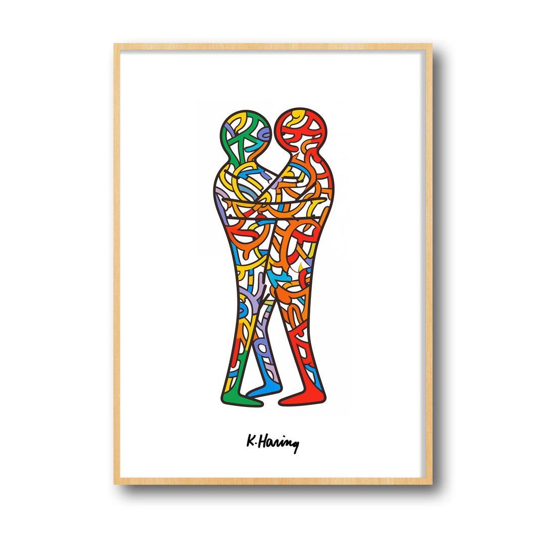 joy-keith-haring canvas art - Shop art for home decor