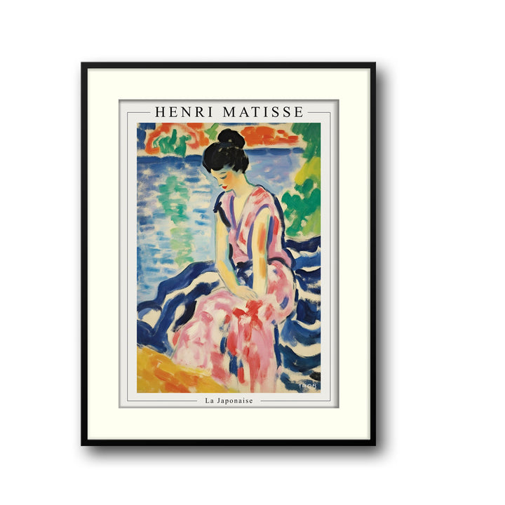 la-japonaise-henir-matisse canvas art - Shop art for home decor