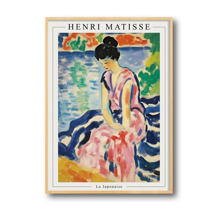 la-japonaise-henir-matisse canvas art - Shop art for home decor