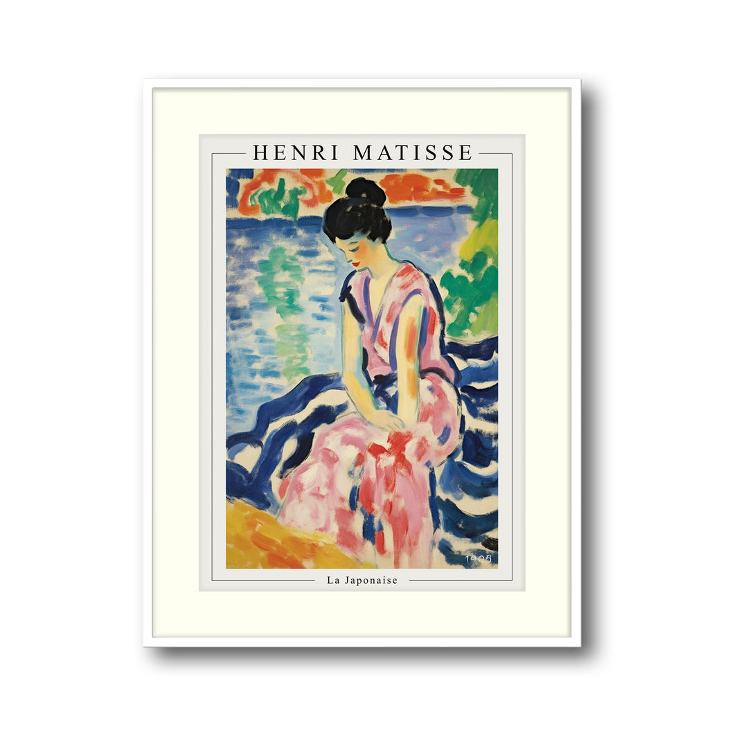 la-japonaise-henir-matisse canvas art - Shop art for home decor