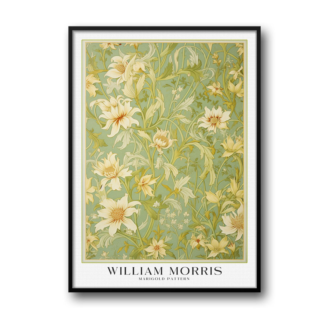 Unique marigold-i-william-morris- Beautiful framed art print available at Raremango