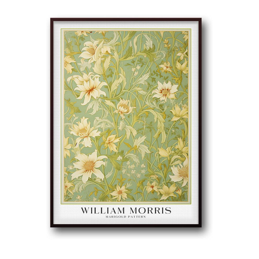 Unique marigold-i-william-morris- Beautiful framed art print available at Raremango