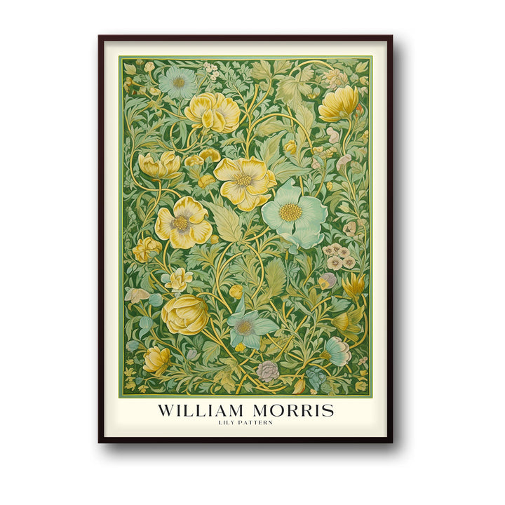 Unique lily-william-morris- Beautiful framed art print available at Raremango