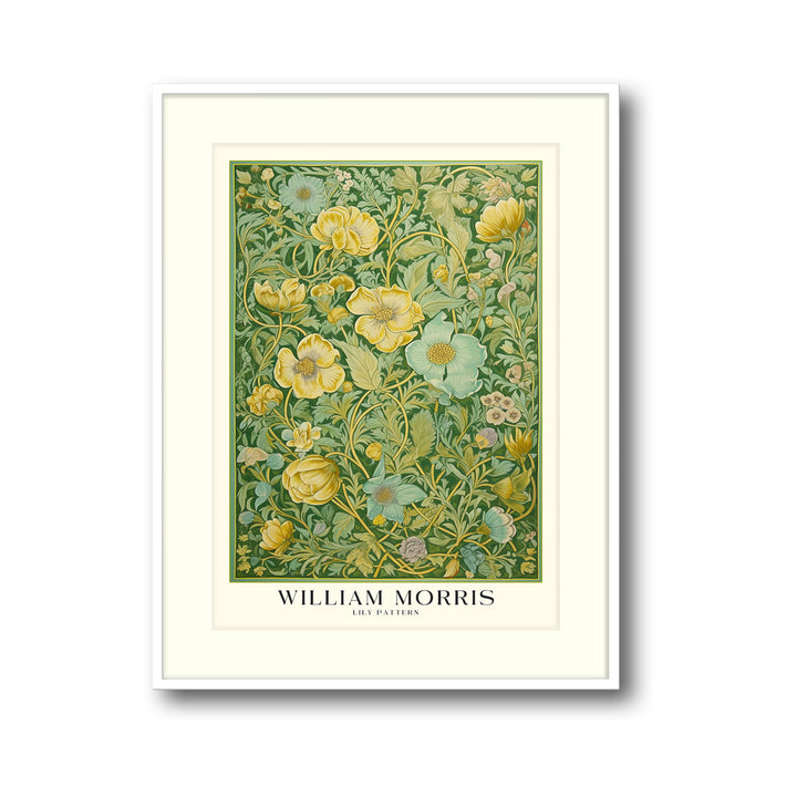 Unique lily-william-morris- Beautiful framed art print available at Raremango