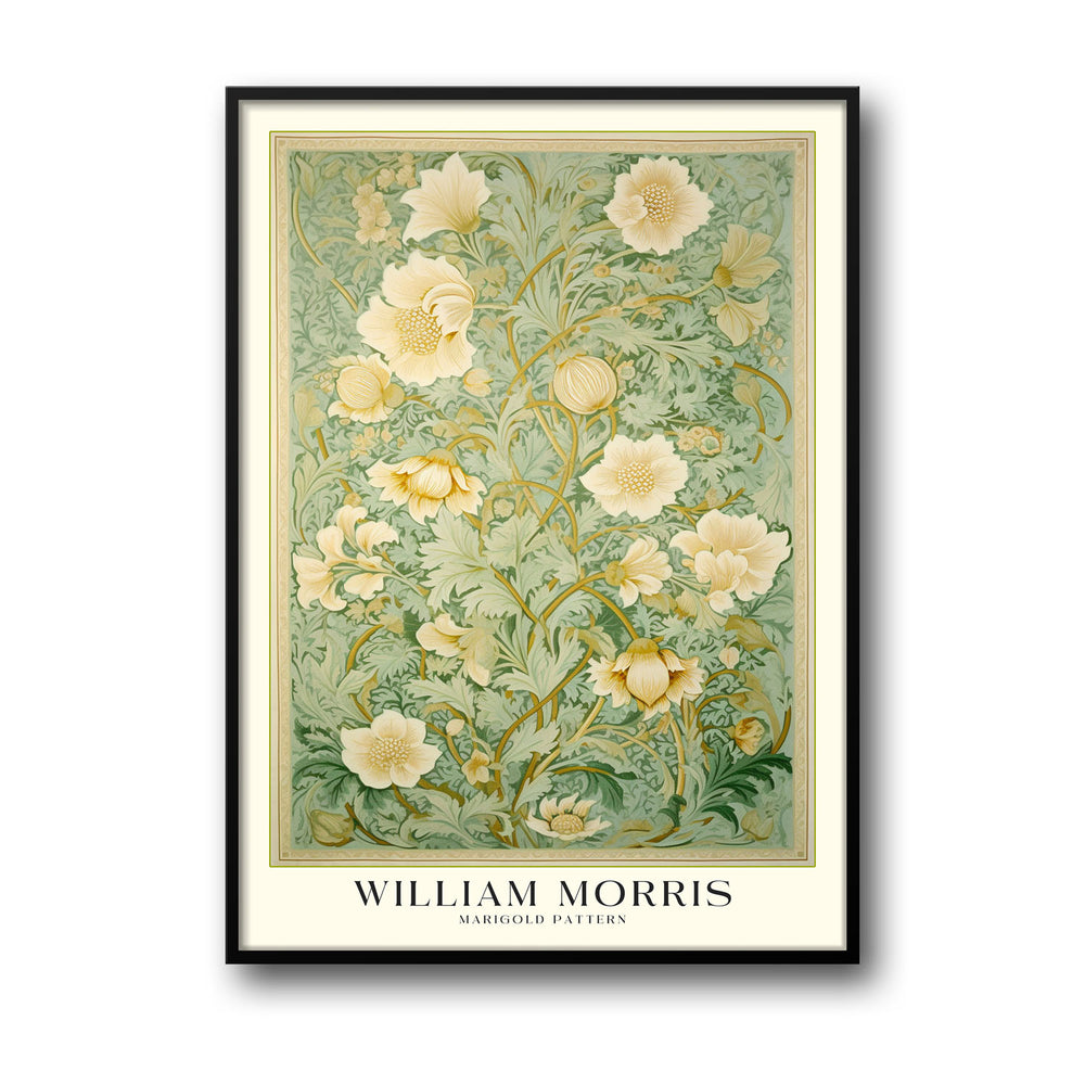 Unique marigold-ii-william-morris- Beautiful framed art print available at Raremango